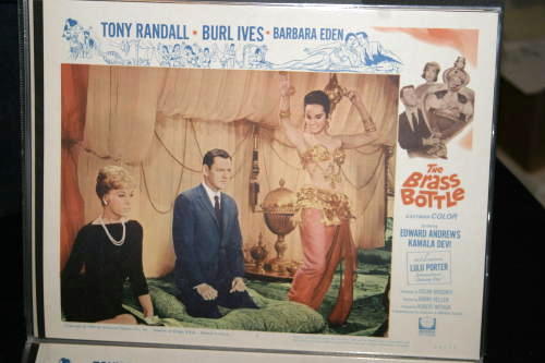 TONY RANDALL LOBBY CARD BRASS BOTTLE MOVIE (SET/8) 1964